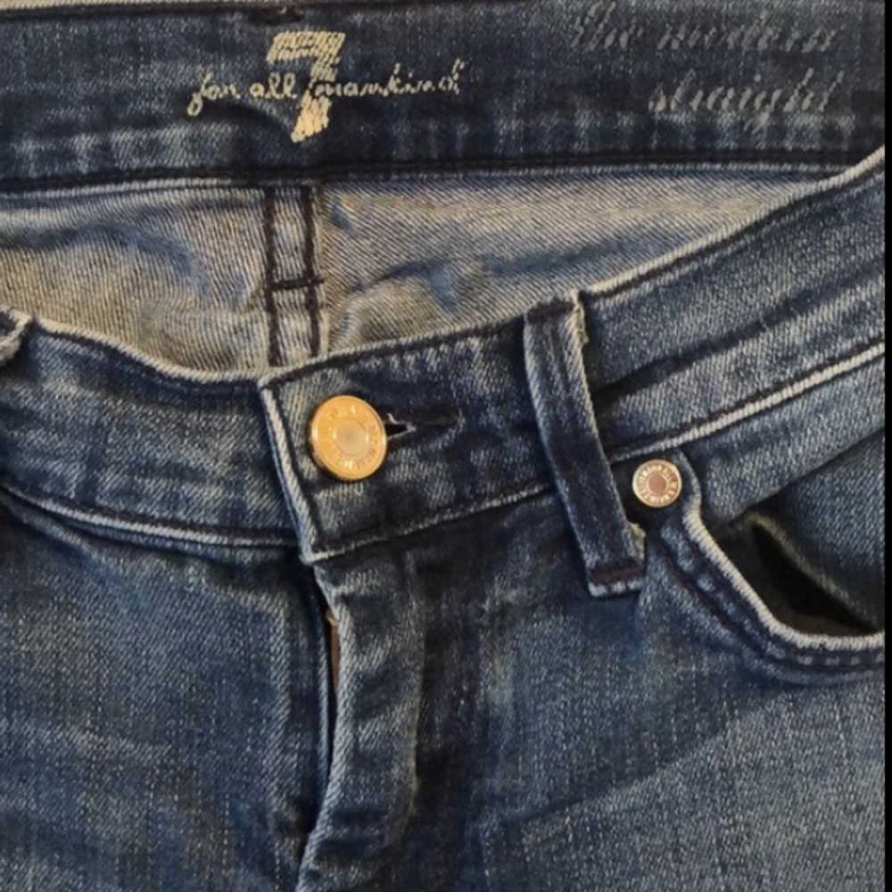 7 For All Mankind • Modern Straight Jeans - 23 - Picture 5 of 9
